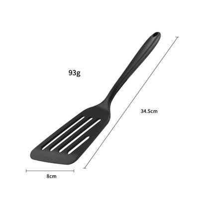 1 Stück Küchenutensilien Silikon-Bratspatel Steakspatel Bratspatel Schrägleckspatel Komplettpaket Silikon-Pfannkuchenspatel Schrägspatel
