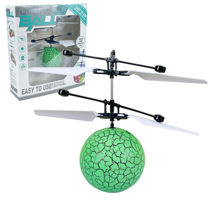 Flying Levitating Ball Robot Toy Gesture Induction Helicopter Airplane for Kids YK04