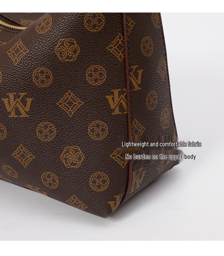 2025 Vintage Crescent Shoulder & Crossbody Bag - High-End Women's Fashion Handbag