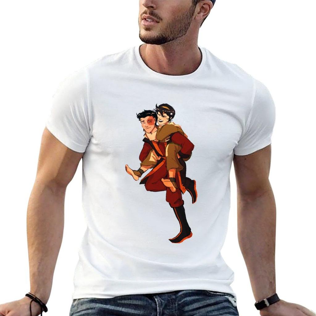 Toph and Zuko Trust Exercise full TShirt Lightweight Cooling Short Sleeve Tee
