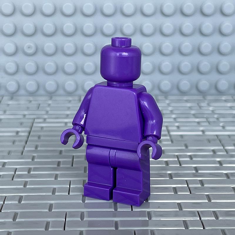 DIY Transparent Minifigure Building Blocks - Plain & Multi-color Paintable
