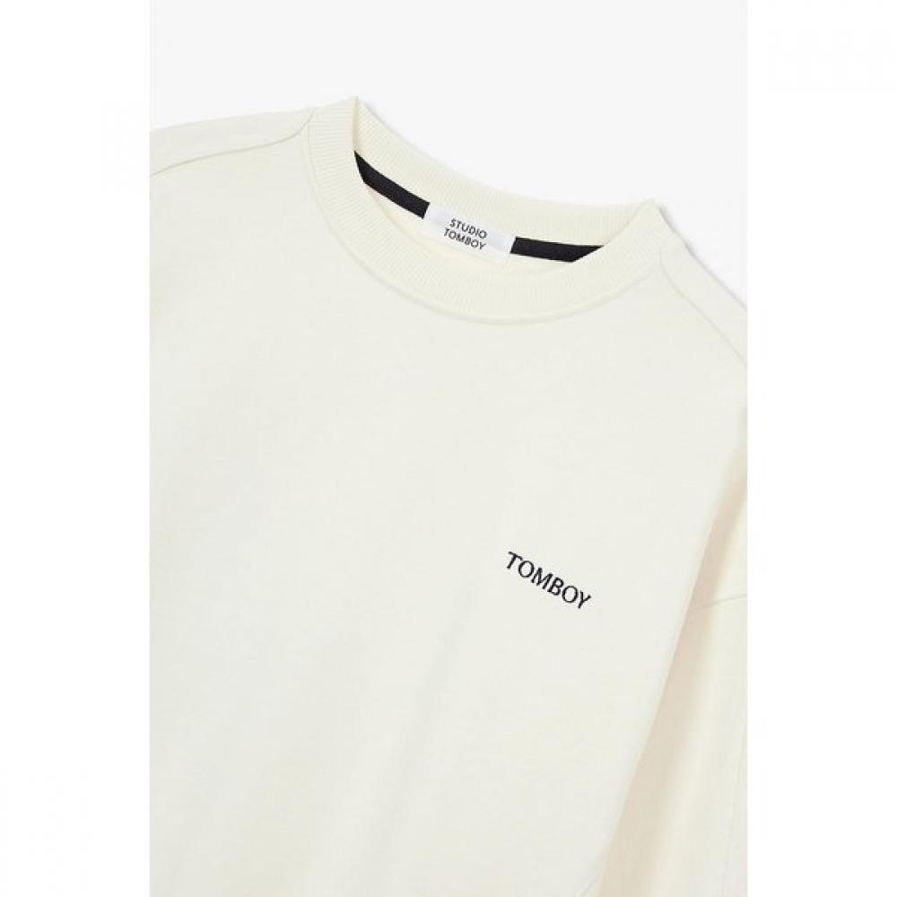 STUDIO TOMBOY Sweatshirt 42 Back Logo  9105322113ct 