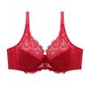 New Amazon Women's Sexy Plus Size Bra Lace Gather Comfort Bra Plus Size Underwear