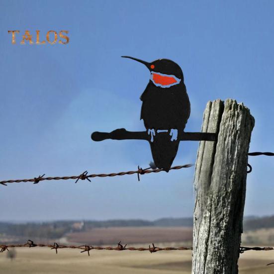 

Скульптура дятла, привлекательный ландшафтный дизайн, изысканный уникальный элегантный дизайн колышка дерева, статуя дятла, садовый декор