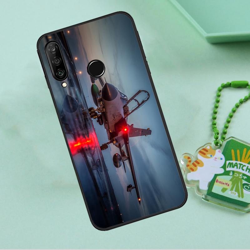 Fighting Plane Aircraft For Huawei Nova 10 9 SE 5T 12s 12i 11i Y91 Y90 Y60 Y70 Y72 Y61 P20 P40 P30 Lite P60 Pro Case