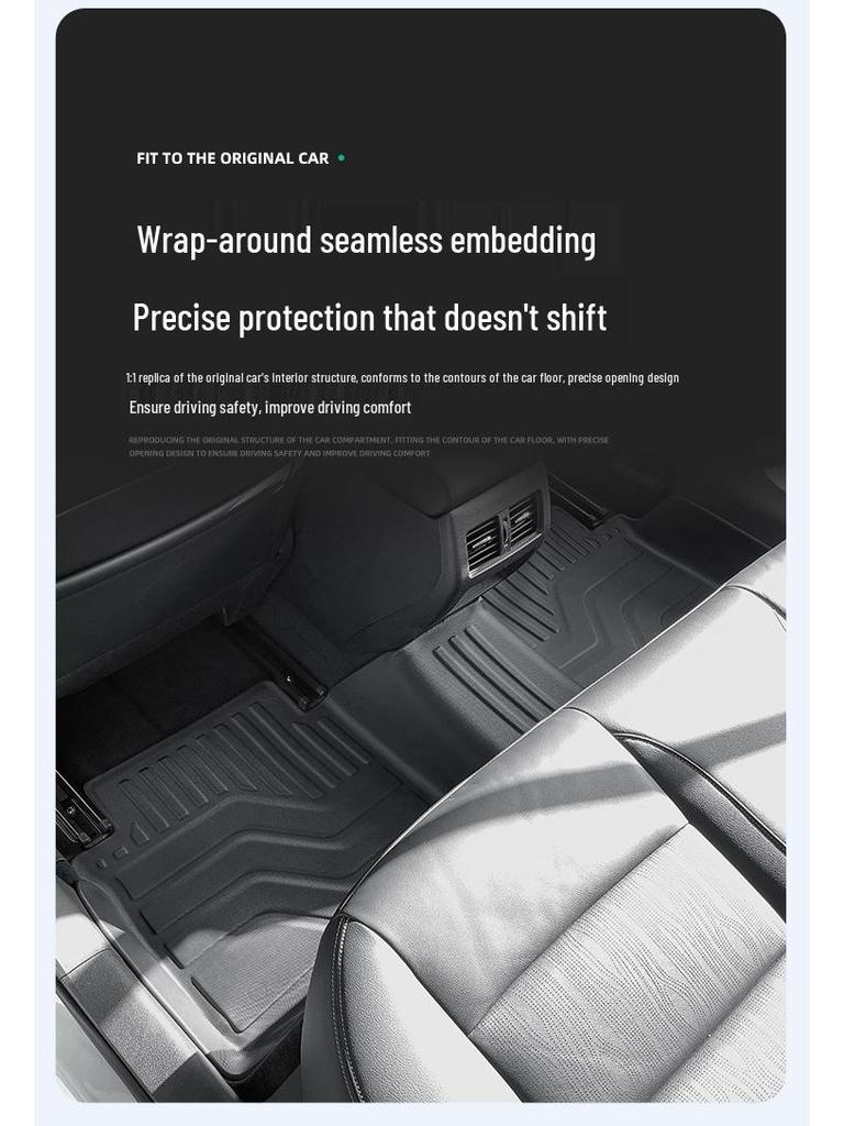 2022-2026 Nissan Altima Dirt-Resistant TPE Floor and Trunk Mats