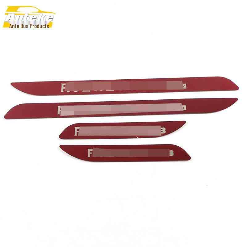 Roewe RX3 Stainless Steel Sill Strips & Bumper Welcome Pedal Decoration Stickers