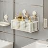 Panier de rangement mural polyvalent pour articles de salle de bain Utilisation de la méthode à ventouse Dommages offerts Assemblage