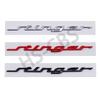 3D ABS Stinger Auto Heckklappen Emblem Kotflügel Aufkleber Autoaufkleber Für Stinger Abzeichen GT Line K2 K3 K4 K5 Sportage R Zubehör