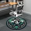 1pc Eagle Emblem Office Round Area Rug, Under Office Chairs Bedroom Living Room Home Decor, Room Deco