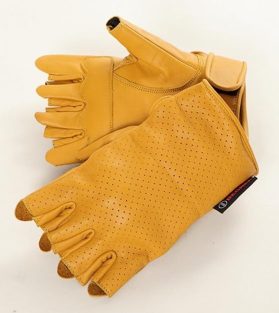 

Мотоциклетные перчатки DEGNER Large TG-31MH, горчичные,