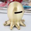 2026 European-style Creative Metal Smiley Octopus Piggy Bank Cartoon Cute Children Piggy Bank Coin Savings Bank Money Banks