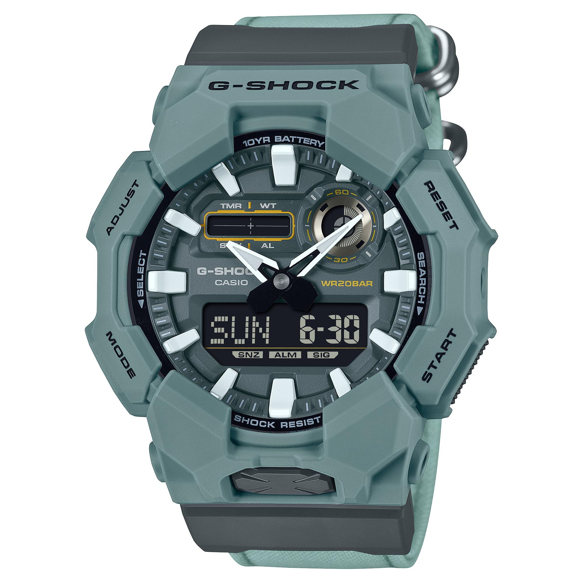 Casio Watch for Men G-SHOCK GA-010CE-2A Analog-Digital (Overseas Model)