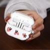 Clear Earphone Cases Cover With Hook Case For Samsung Galaxy Buds 3 FE 2 4 Pro 2Pro 3Pro 4Pro Live Cute INS Pink Love Heart