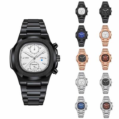 Men's Waterproof Luminous Running Alarm Clock Watch