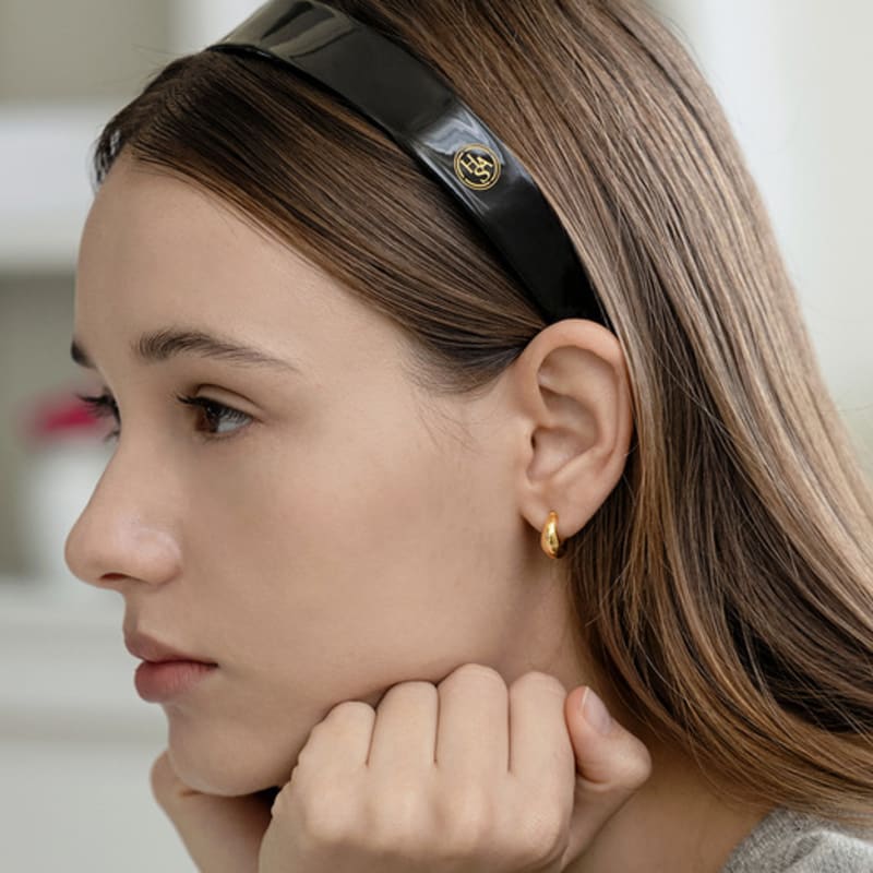 HAT HDM003 Klassisches breites Zelluloid-Haarband