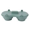 Yousheng Microwave Egg Poacher Cooker 2 Grids Egg Steamer for Boiled Eggs BPA-Free Steamed Egg Cooking Box Kitchen Gadget for Healthy Breakfasts