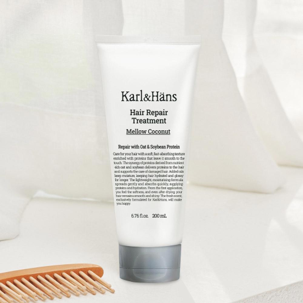 Karlnhans Hair Repair Damaged Hair Care Protein Treatment Mellow Coconut 200ml NONE