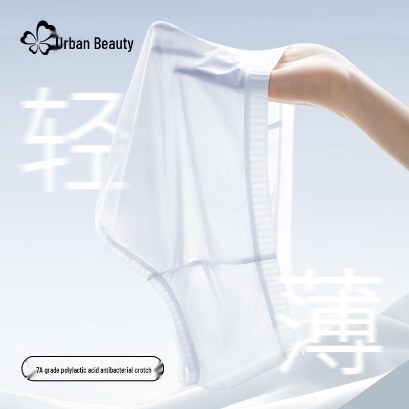 Urban Beauty Women's 6-Pack Ice Silk Seamless Briefs