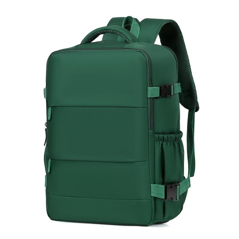 Casual backpack Male and female students schoolbag Waterproof computer bag Dry and wet separation Independent shoe compartment Travel backpack
