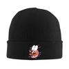 Courage Dog  Beanie Hats  Bonnet Hats Female Male Casual Kpop Knitting Hat Autumn Pattern Thermal Elastic Caps