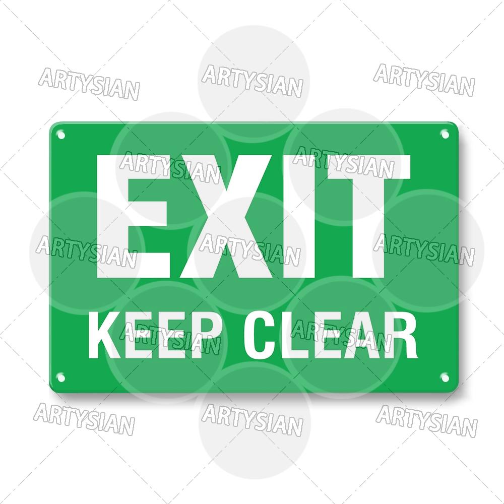 Fire Safety Metal Sign Flammable Warning Emergency Exit Escape Alarm Extinguisher Instruction Signage Assembly Hose Reel Plaque