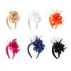 Easy-to-Wear Mesh Bridal Hair Accessory For Wedding Ceremonies Race Day Parties