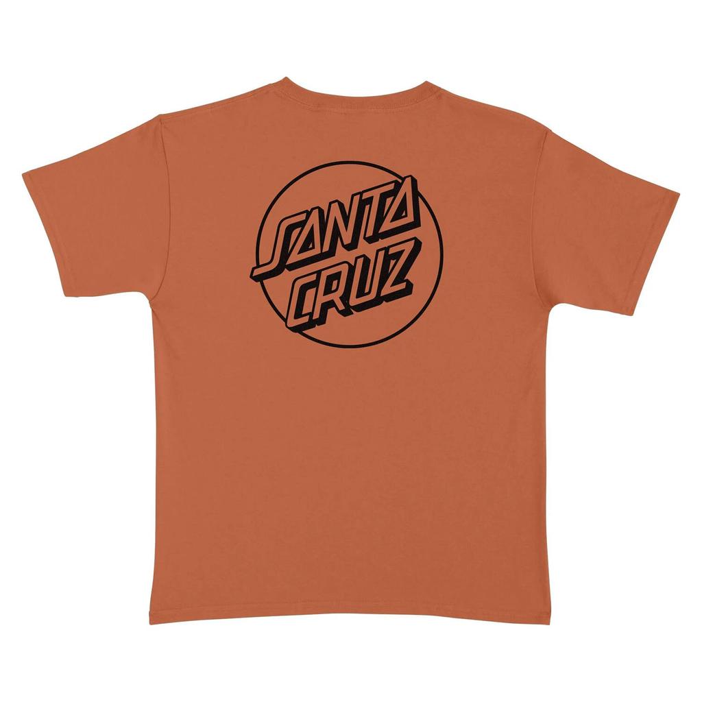 Santa Cruz Skateboards Shirt Opus Dot Texas Orange/Black