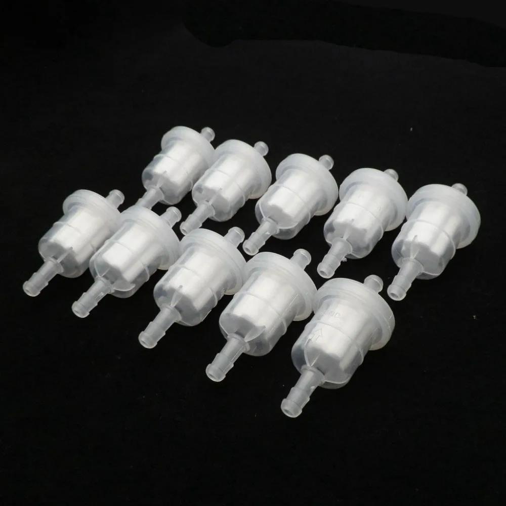 15/10/5pcs Gas Fuel Filter Universal Gasoline Gas Fuel Gasoline Oil Filter for Motorcycle GY6 Moped Scooter Dirt Bike ATV TaoTao Fuel Filters5