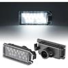2x LED License Plate Light Assembly for Fiat 500 2013- Dodge Viper 2013-2017, Tag Lamps for Jeep Grand Cherokee 2014- Compass Patriot,68228930AA