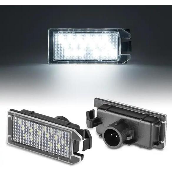 2x LED License Plate Light Assembly for Fiat 500 2013- Dodge Viper 2013-2017, Tag Lamps for Jeep Grand Cherokee 2014- Compass Patriot,68228930AA