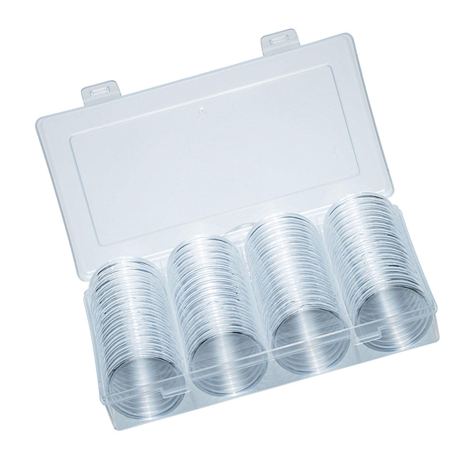 

Коробка для хранения монет 40 мм для коллекционеров и инвесторов, влагостойкие капсулы для монет, держатель для памятных медалей