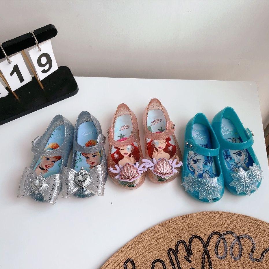 New girls mermaid princess cute Sandals shoes non-slip soft bottom sports shoes for girl gift