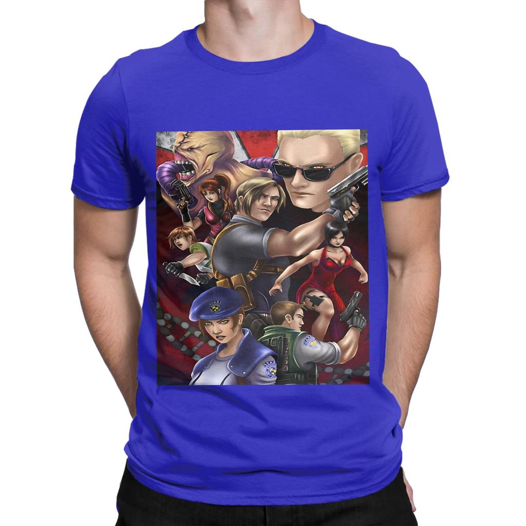 Rresident Evil Art Poster Funny Graphic 100 Cotton TShirt Rresident Evil Codeveronica Tops Tees For Unisex