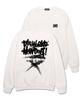 VANNWORKS Do It Painting Oversized Sweatshirt (Vls0091) White