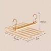 6 In 1 Trouser Hangers Magic Multi Layer Aluminium Alloy Pants Storage Rack 360 Rotatable Foldable Protable Cloth Pants Hangers