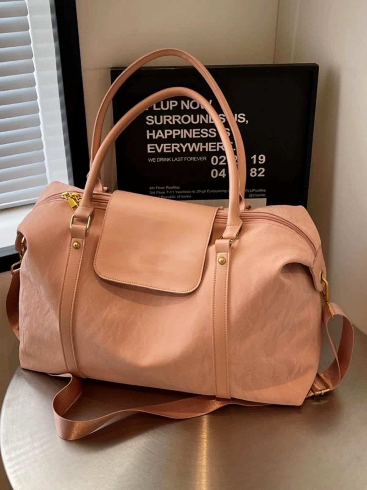 

Портативная дорожная сумка большой вместимости для коротких поездок, багажная сумка, женская модная легкая сумочка, сумка для хранения для плавания, командировок, фитнеса