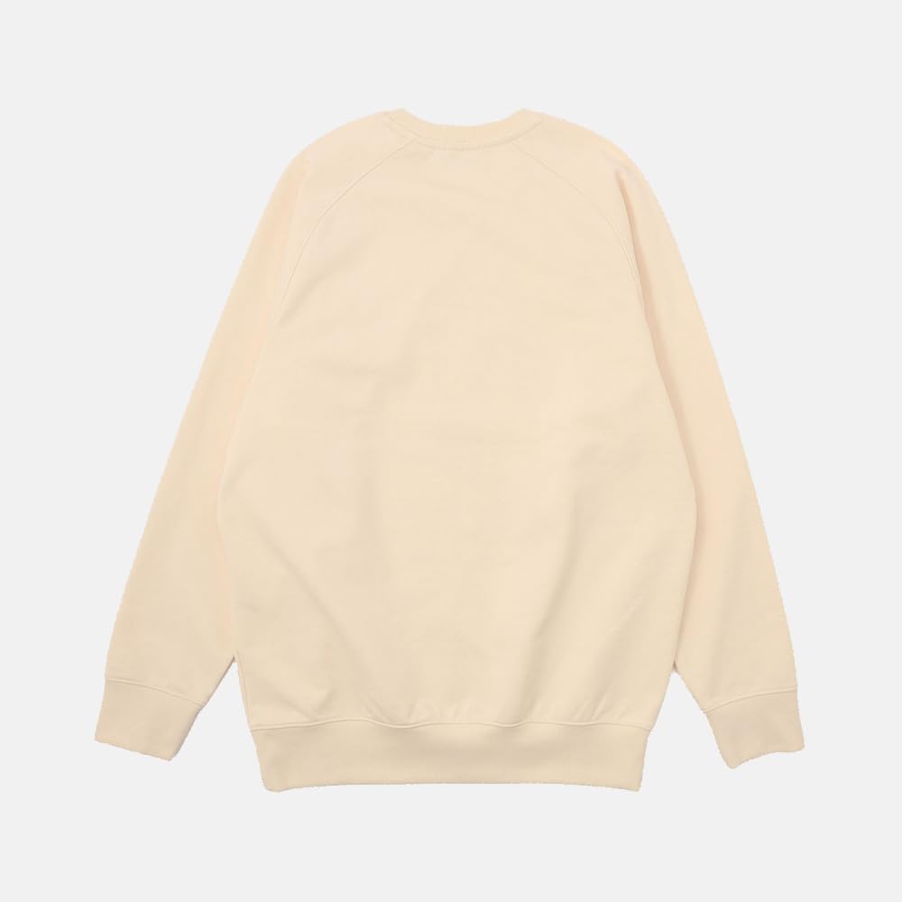 Timberland Graphic Crew Neck Sweatshirt, Unisex, White Smoke, Size S (TB0A2R18V041)