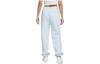 Nike Knitted Sweatpants Women's Sky Blue Moderate Cuffed Pants CW5565-441