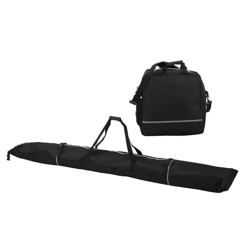 Nylon Snowboard Bag and Ski Boot Storage Bags Waterproof Carrying Travel Case Set