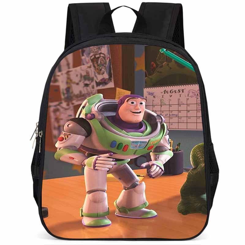 Buzz Lightyear 15-inch Large Capacity Backpack Lightweight Durable Oxford School Bag