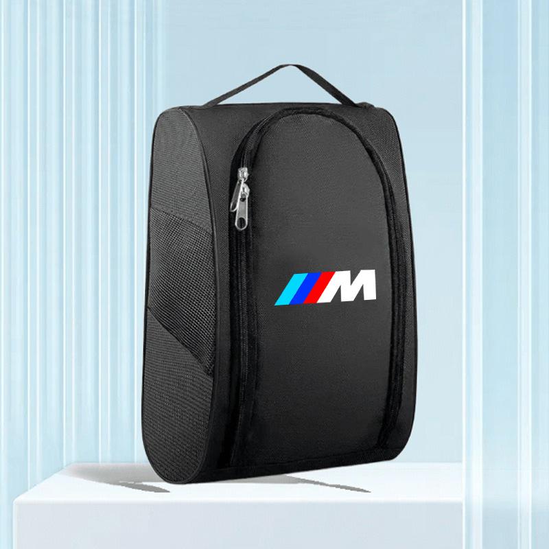 ORWI7 Car Sneaker Storage Bag Travel Outing Shoe Storage Tools For BMW M F10 F30 E46 G28 G20 G30 E60 E39 G30 X5 X6 E90 Car Accessories