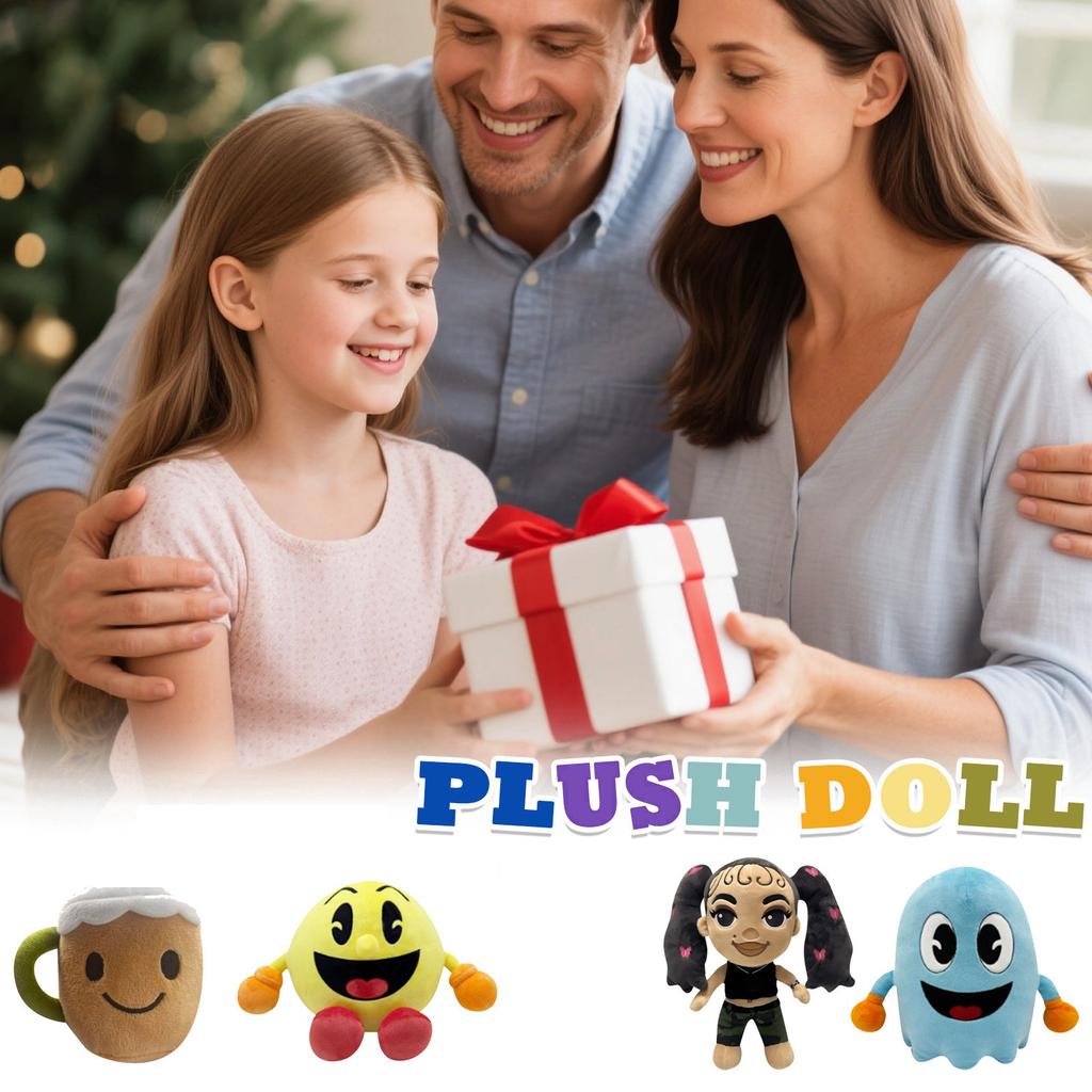 Plush Doll, Toy Gift, Cartoon , Children's Rag Doll, Children's Gift Pillow