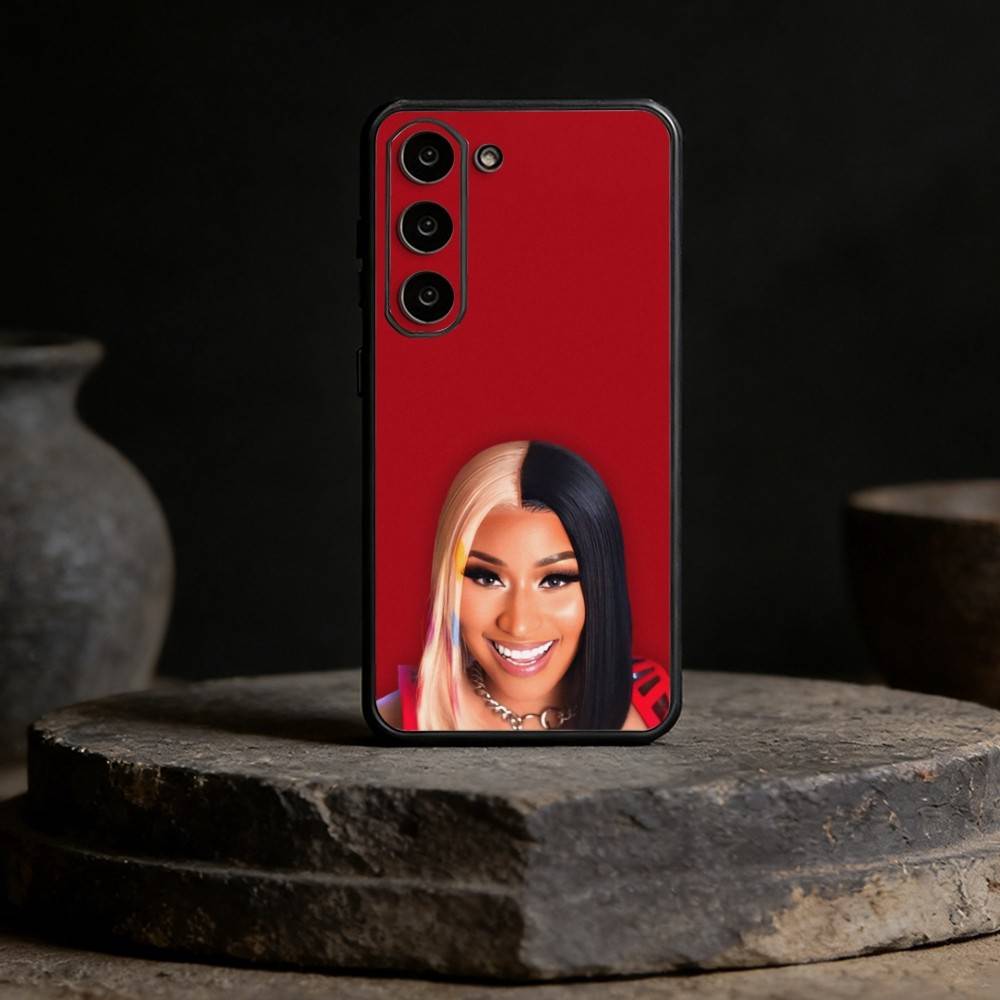 Rapper SINGER N-Nicki Minaj Phone Case For Samsung Galaxy A13,21s,22,31,32,52,53,71,72,73,Soft Black Cover