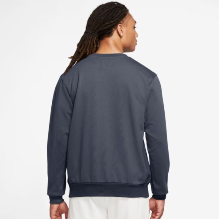 Nike Sweatshirts Men's Blue Crew Neck Moderate Regular DQ5821-437