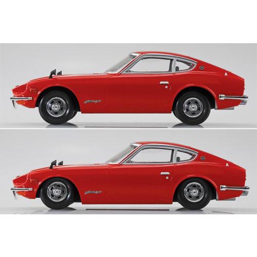 Aoshima Bunka Kyozai (AOSHIMA) 1/32 The Snap Kit Series Nissan S30 Fairlady Z Red Pre-Colored Plastic Model Kit 13-B