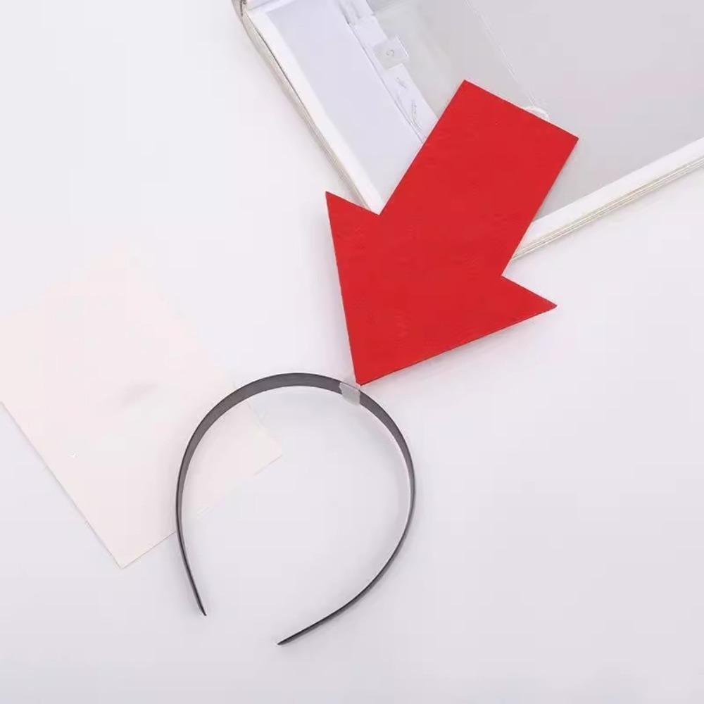Creative 8.6inch Hairband Arrow WiFi Question Mark Hair Band Love Funny Props Headdress Birthday