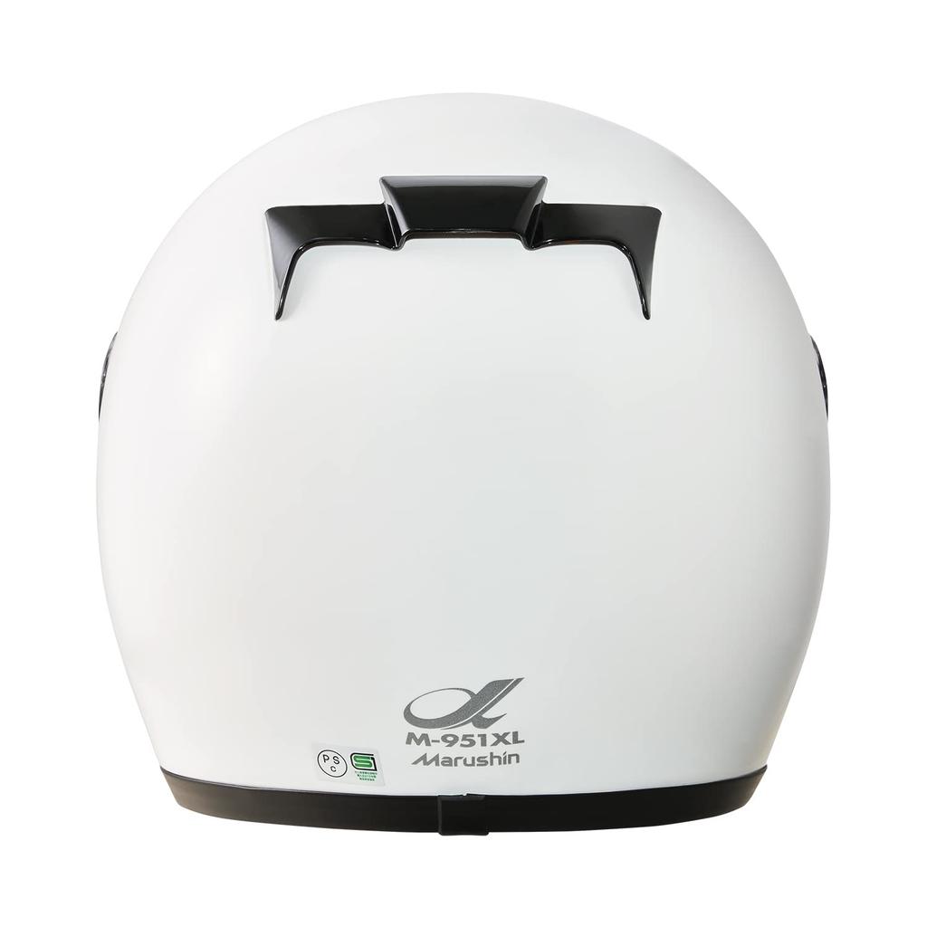 MARUSHIN Full-Face Helmet M-951XL 9511, XL–XXL (62–63 cm) – SG/PSC, Quick-Release, Washable Liner