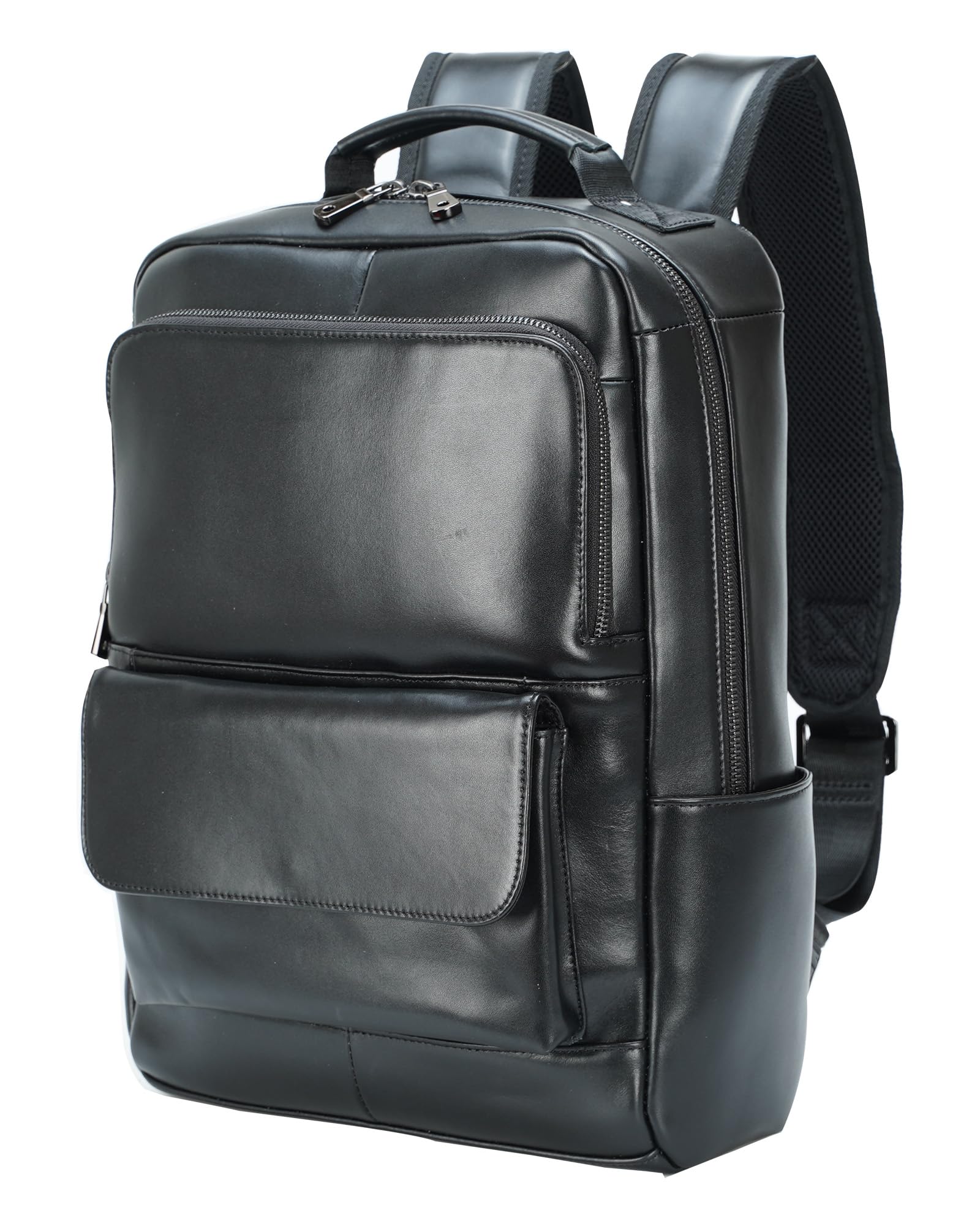 

Masakawa Backpack for Genuine Leather Business Cowhide PC Large For Business 1 2 Black [Masa Kawa] Men, Backpack, Backpack, Leather, Waterproof, чёрный