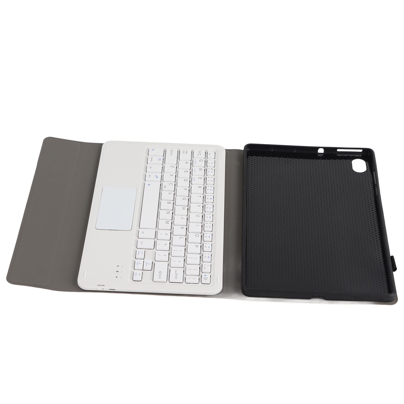 

Беспроводная съемная клавиатура, тачпад, компьютерные аксессуары с чехлом из искусственной кожи для Lenovo M10 FHD золотой